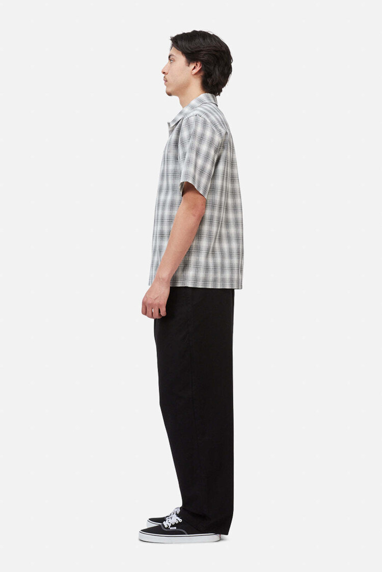 Dime Dime Plaid Button Up Shirt (Mens) | Gray
