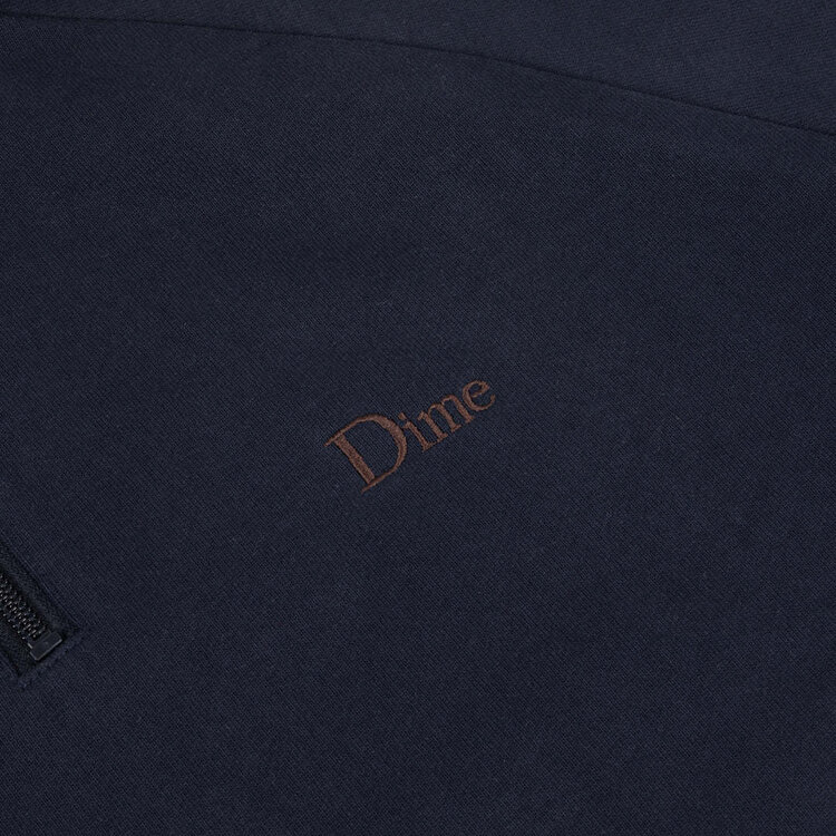 Dime Dime Classic Terry Quarter Zip (Mens) | Navy