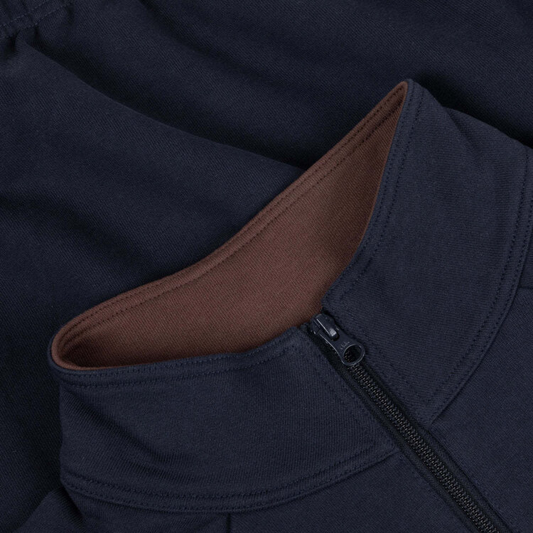 Dime Dime Classic Terry Quarter Zip (Mens) | Navy