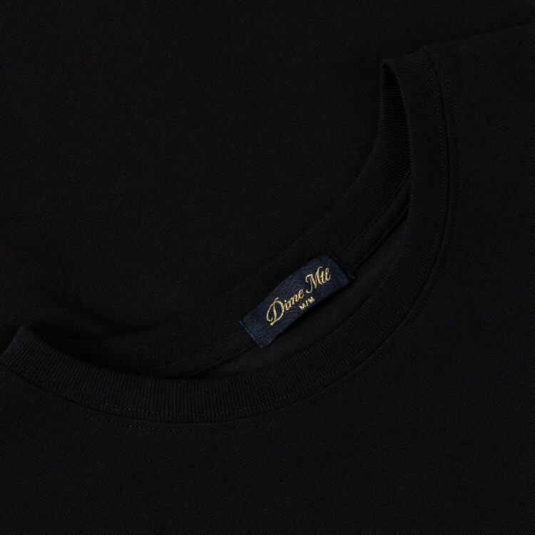 Dime Dime Classic Small Logo T-Shirt (Mens) | Black