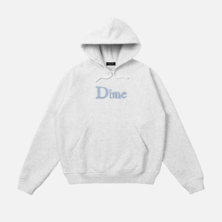 Dime Dime Classic Spiked Hoodie (Mens) | Ash