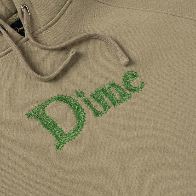 Dime Dime Classic Spiked Hoodie (Mens) | Military Olive
