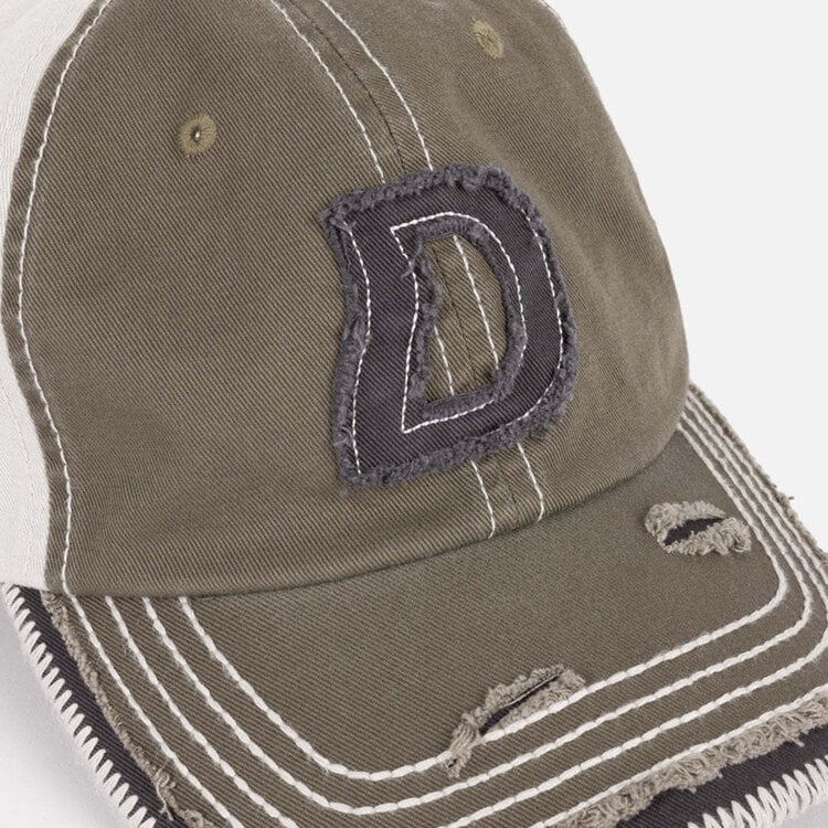 Dime Dime Wavy D Low Pro Cap (Unisex) | Military