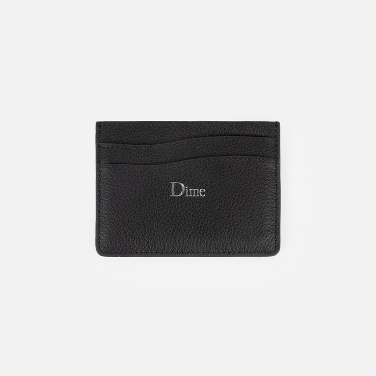Dime Dime Classic Leather Cardholder | Black