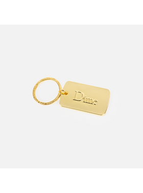 Dime Dime Classic Keychain | Gold