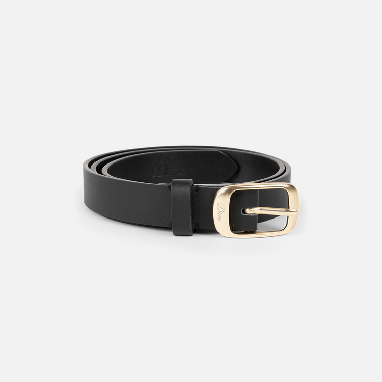 Dime Dime Dress Leather Belt | Black