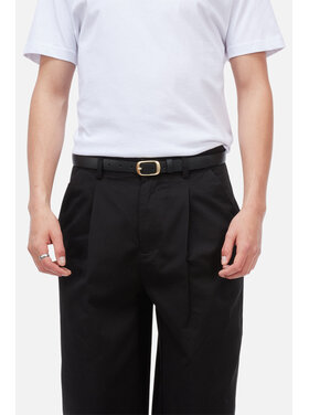 Dime Dime Dress Leather Belt | Black