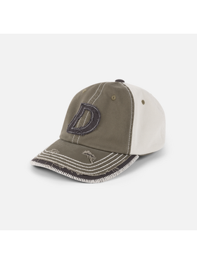 Dime Dime Wavy D Low Pro Cap (Unisex) | Military