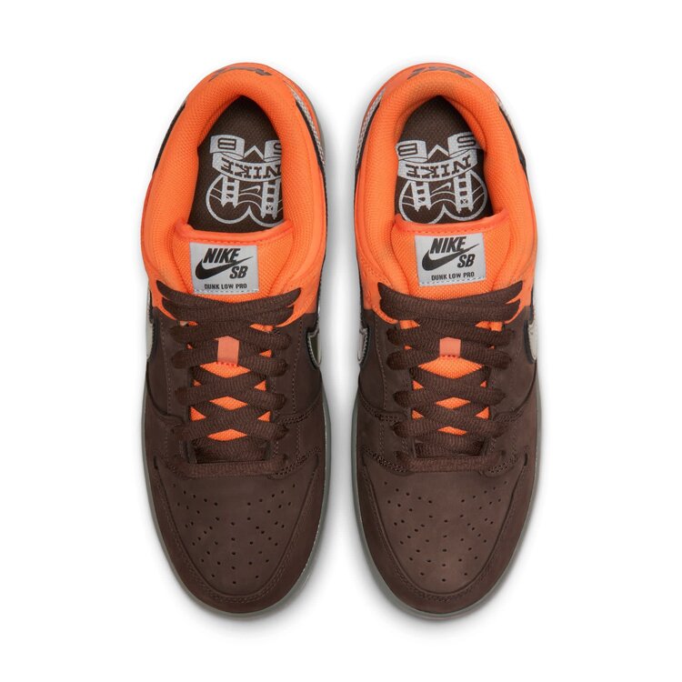 Nike SB Nike Sb Dunk Low Pro (Unisex) | Safety Org/Wolf Gry-Brw