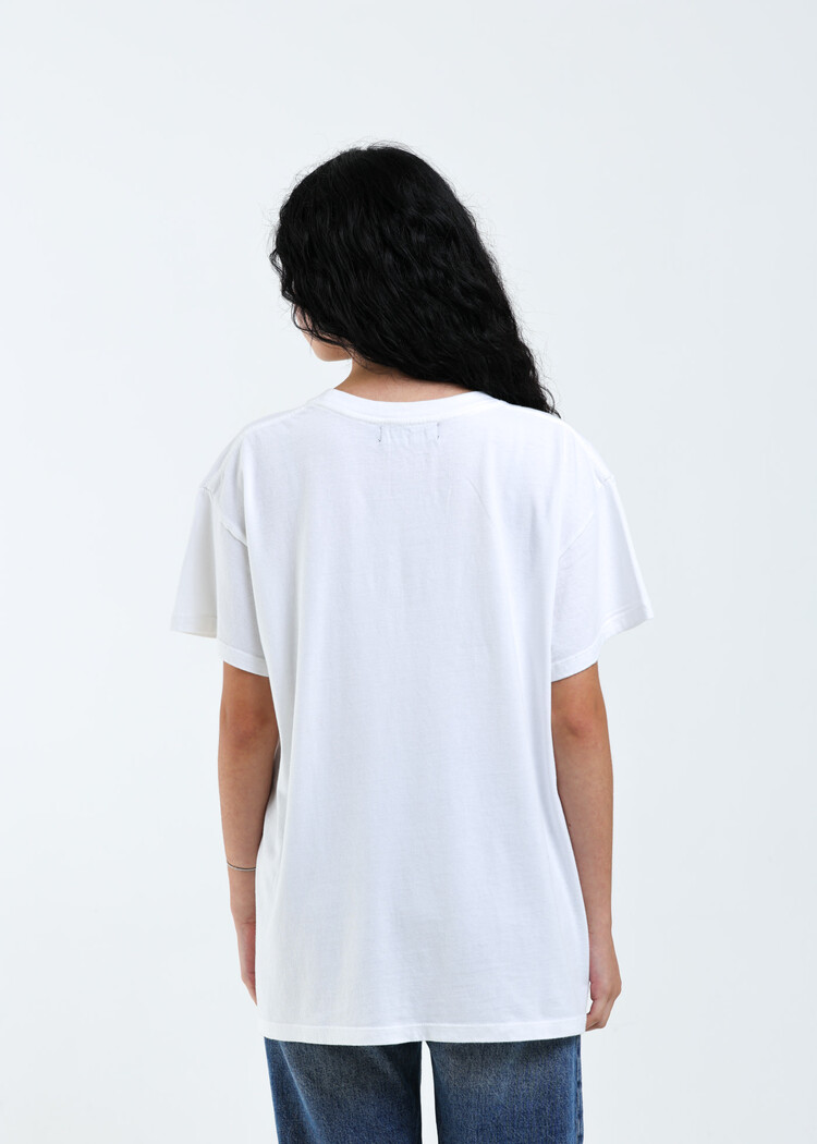 Girl Dangerous Girl Dangerous Sweet Nothing Boyfriend Tee | Vintage White