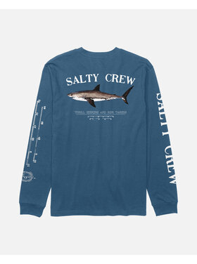 Salty Crew Salty Crew Bruce Ls Tee (Mens) | Cast Blue