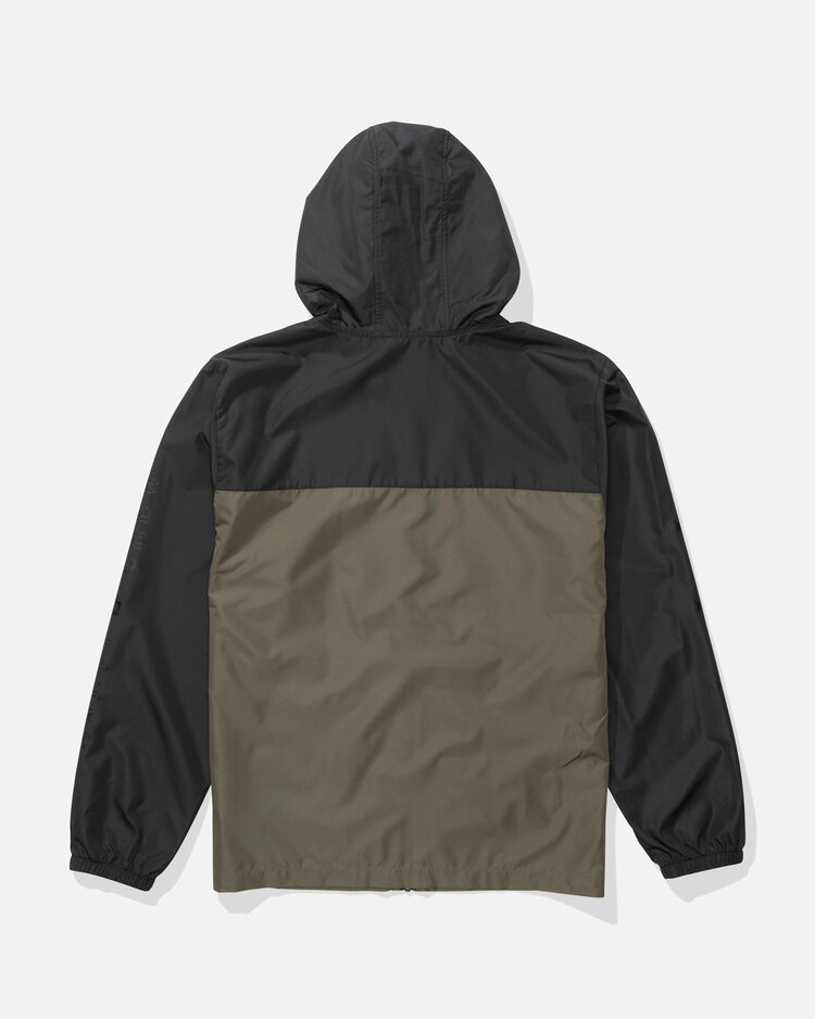 Salty Crew Salty Crew Surface Windbreaker Jacket (Mens) | Dusty Olive