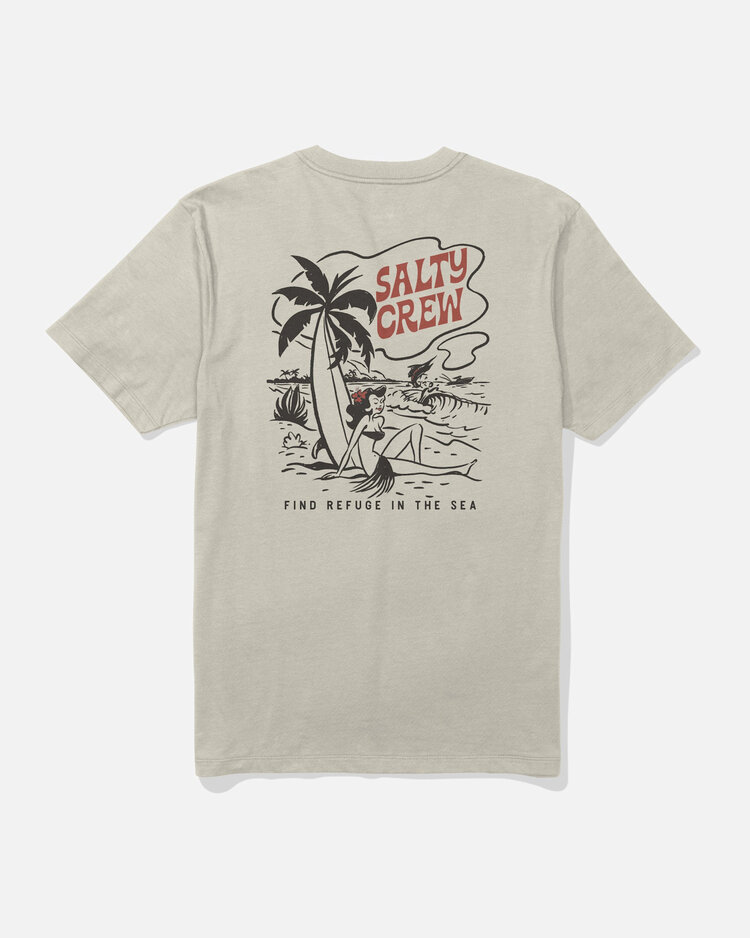 Salty Crew Salty Crew Lounge Ss Tee (Mens) | Bone