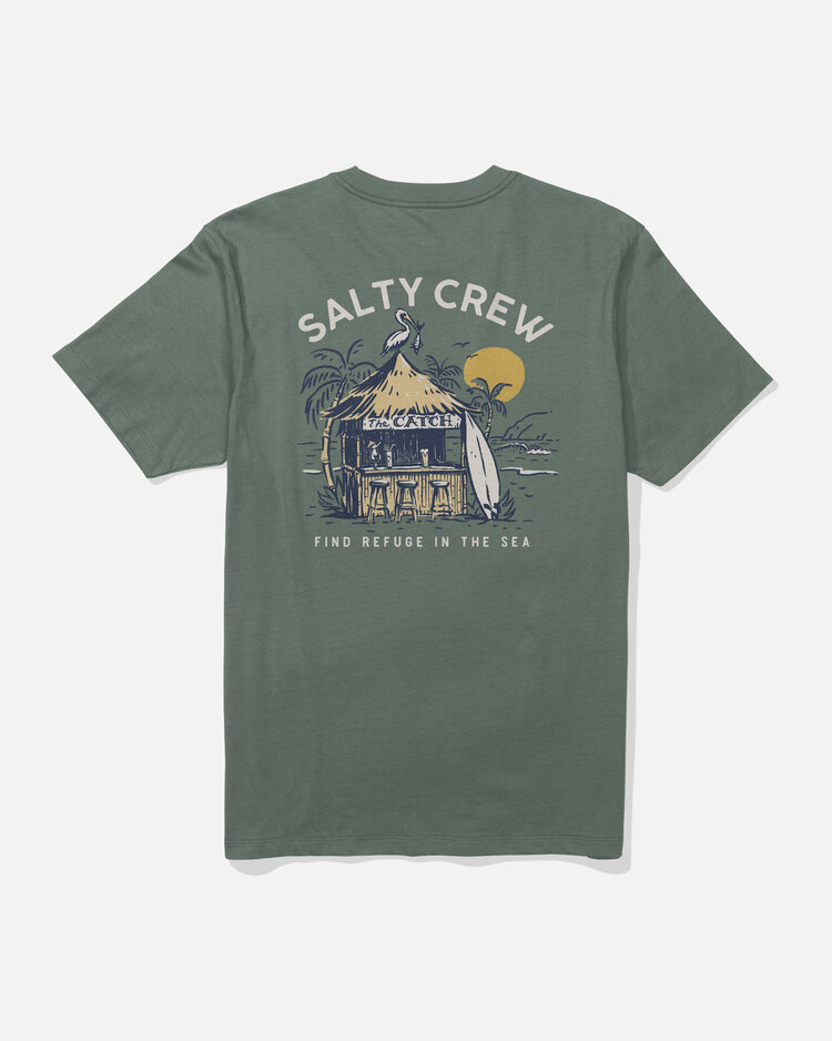 Salty Crew Salty Crew The Catch Ss Tee (Mens) | Laurel Wreath