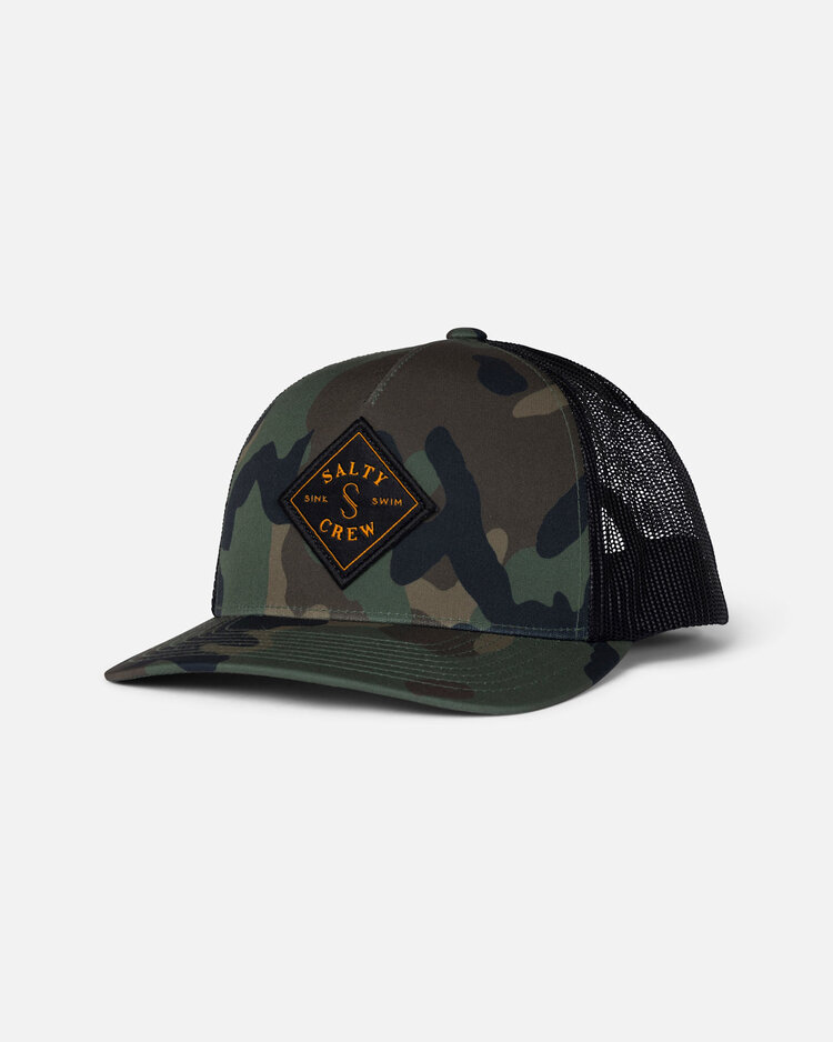 Salty Crew Salty Crew Sealine Retro Trucker (Mens) | Camo/Black