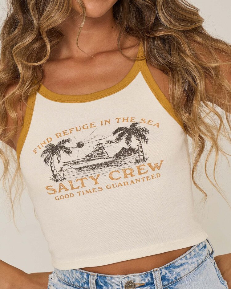 Salty Crew Salty Crew Charter Tank (Womens) | Off White