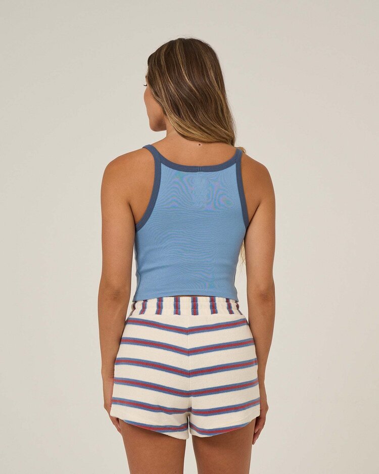 Salty Crew Salty Crew Charter Tank (Womens) | Ash Blue