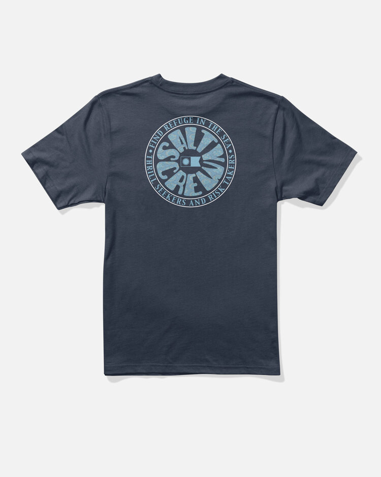 Salty Crew Salty Crew Sunstone Boys Ss Tee (Youth) | Navy