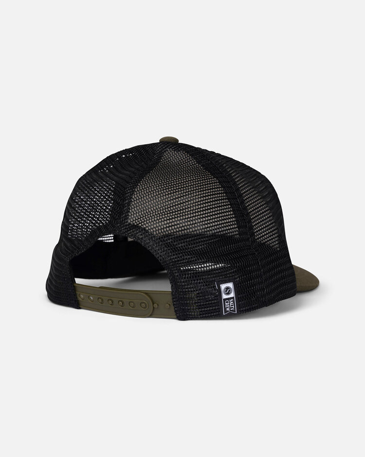 Salty Crew Salty Crew Good Times Boys Trucker (Youth) | Dark Olive