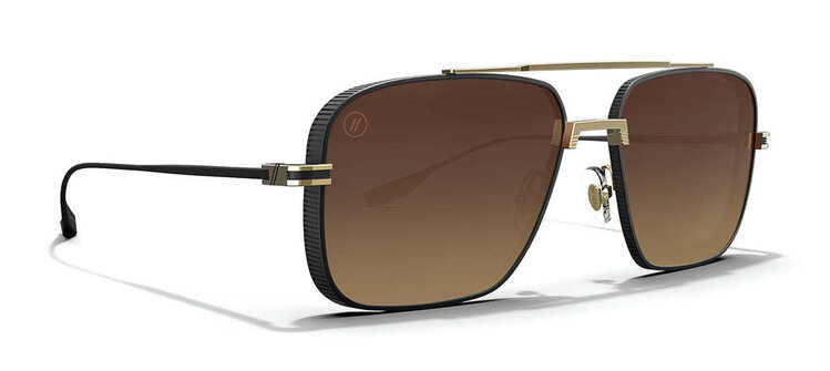 BLENDERS Blenders Pheonix  Matte Espresso | Brown Gradient Polarized