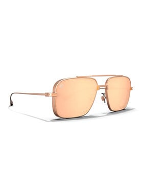 BLENDERS Blenders Pheonix Matte Champagne | Pink Polarized