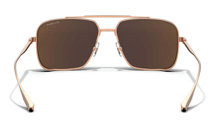 BLENDERS Blenders Pheonix Matte Champagne | Pink Polarized