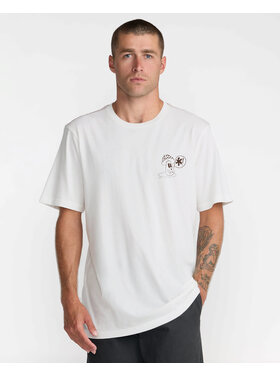 RVCA Rvca Bryce Bloom Ss (Mens) | Antique White