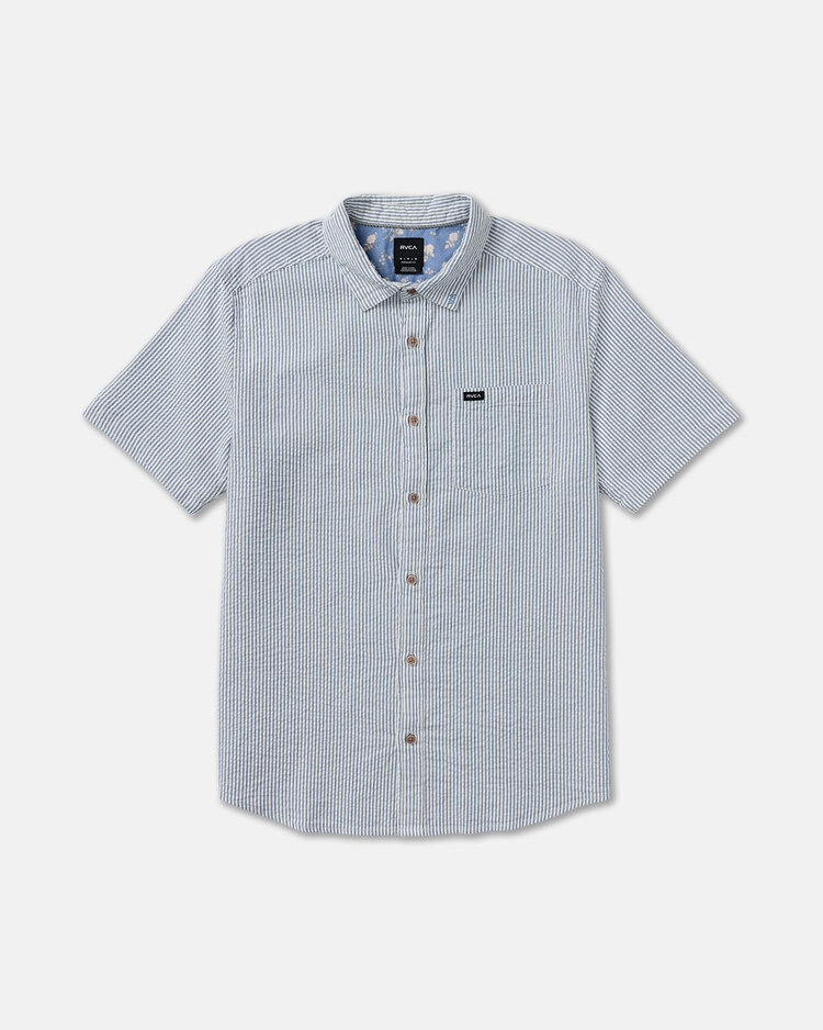 RVCA Rvca Thatll Do Seersucker (Mens) | Vintage Navy