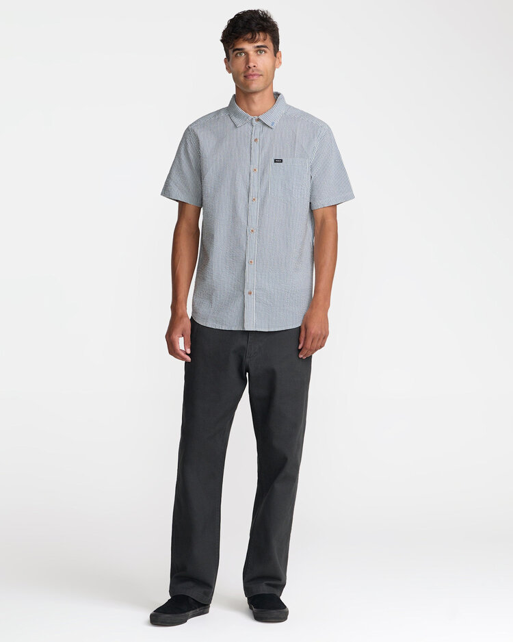 RVCA Rvca Thatll Do Seersucker (Mens) | Vintage Navy