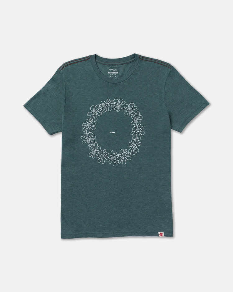 RVCA Rvca Bryce Lei Ss (Mens) | Balsam Green