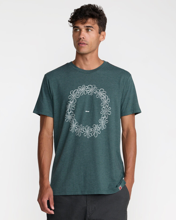 RVCA Rvca Bryce Lei Ss (Mens) | Balsam Green