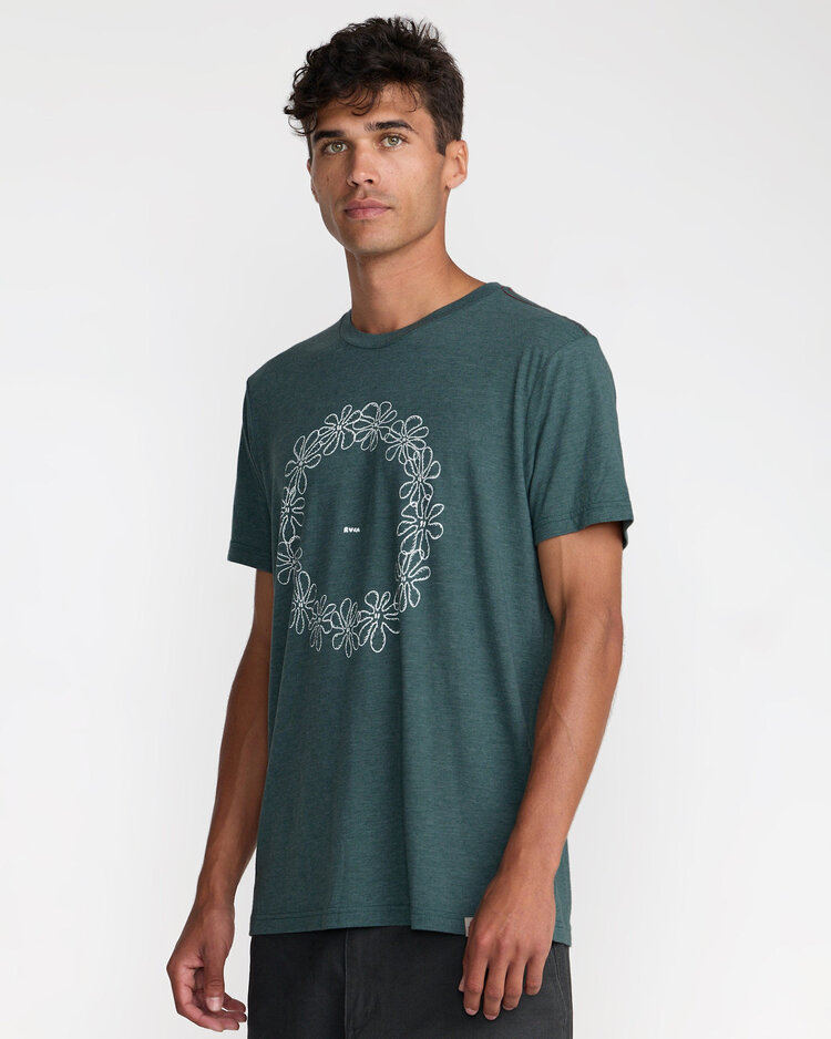 RVCA Rvca Bryce Lei Ss (Mens) | Balsam Green
