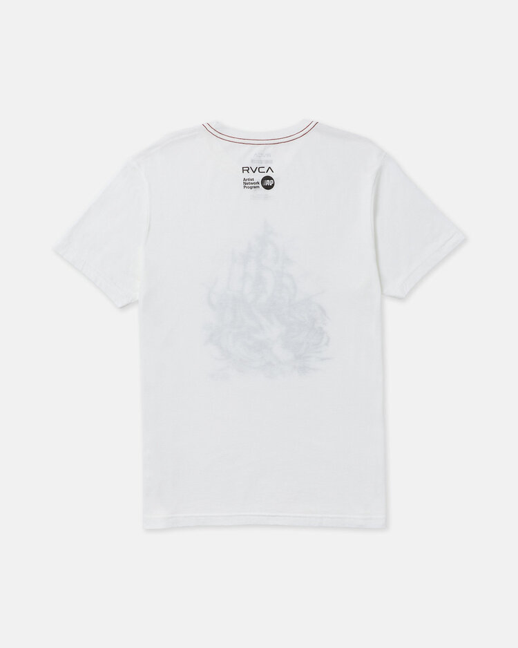 RVCA Rvca High Seas Ss (Mens) | Antique White