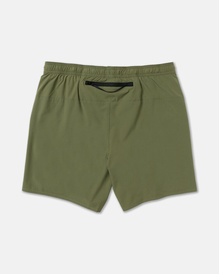 RVCA Rvca Yogger 2 In 1 Short 17 (Mens) | Army Green