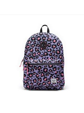 Herschel Herschel Heritage Backpack (Youth) | Scribble Leopard Sachet Pink