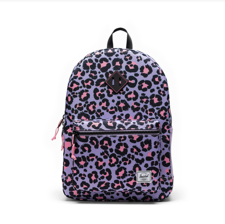 Herschel Herschel Heritage Backpack (Youth) | Scribble Leopard Sachet Pink