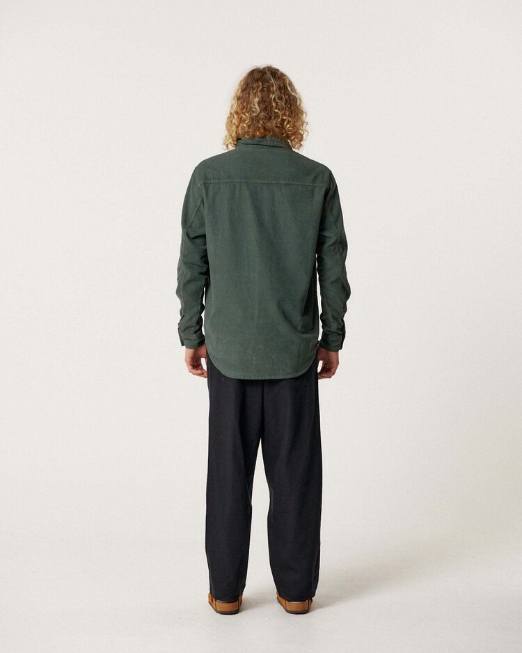 Critical Slide Society Critical Slide Lazy Boy Cord Shirt (Unisex) | Dusty Green