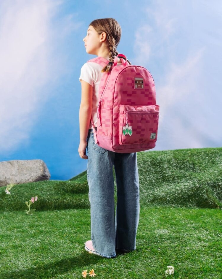 Herschel Herschel Minecraft Heritage Backpack | Pink Sheep