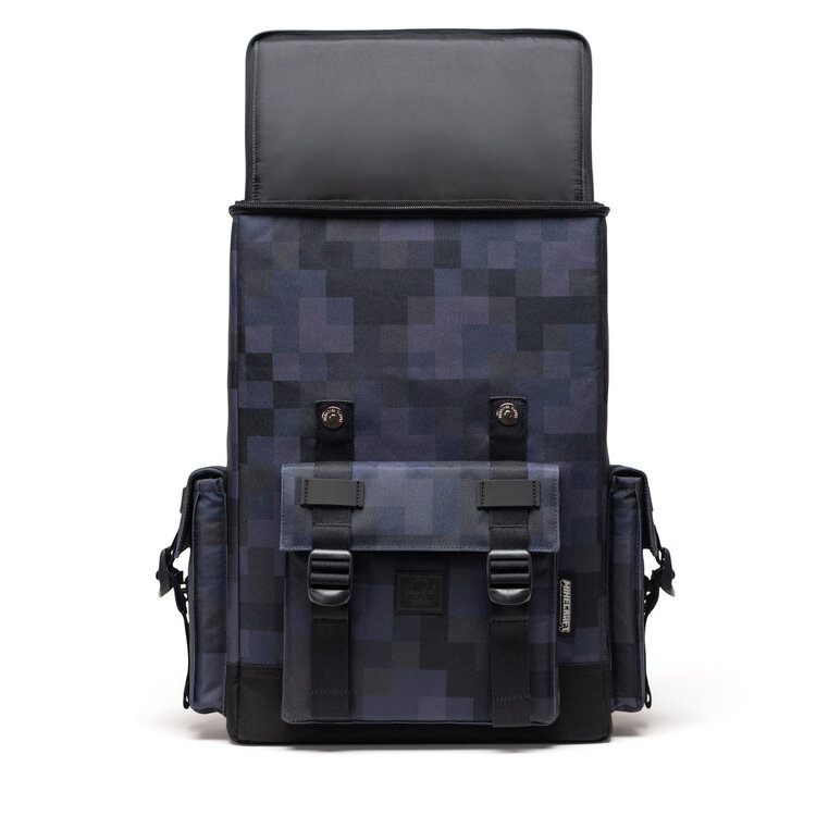 Herschel Herschel Minecraft Little America Cube Backpack | Black Block