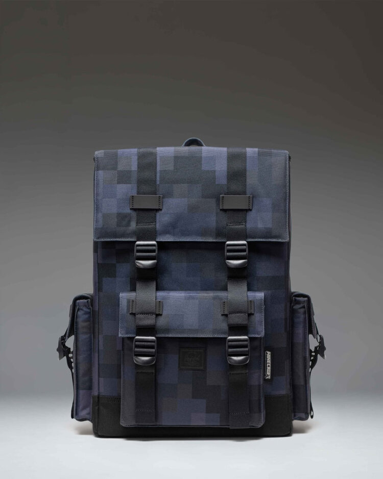 Herschel Herschel Minecraft Little America Cube Backpack | Black Block