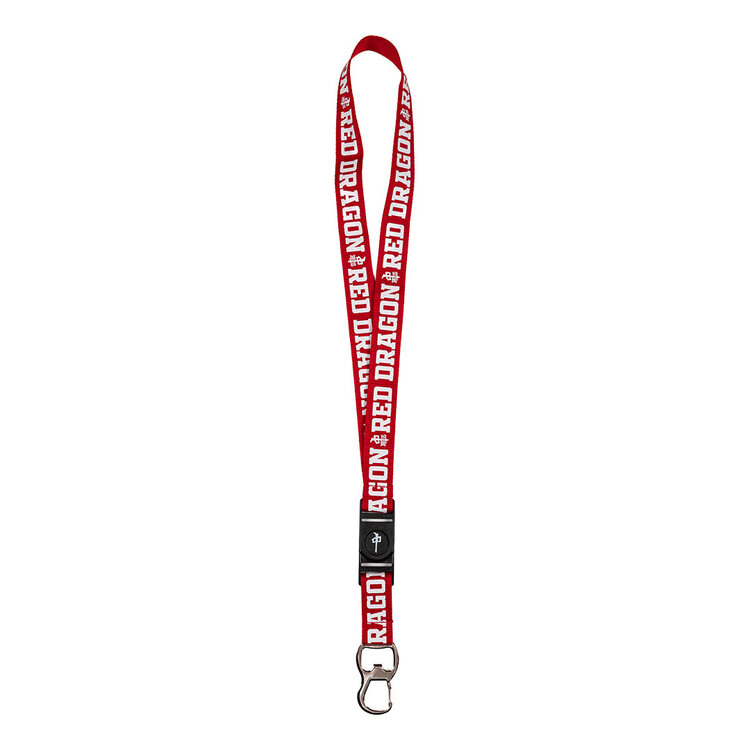 Red Dragon Supply Rds Lanyard | Red/White