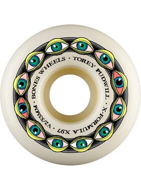 Bones Bones Xf Pudwill Frying Eyes V2 Locks 97A Wheels | Natural