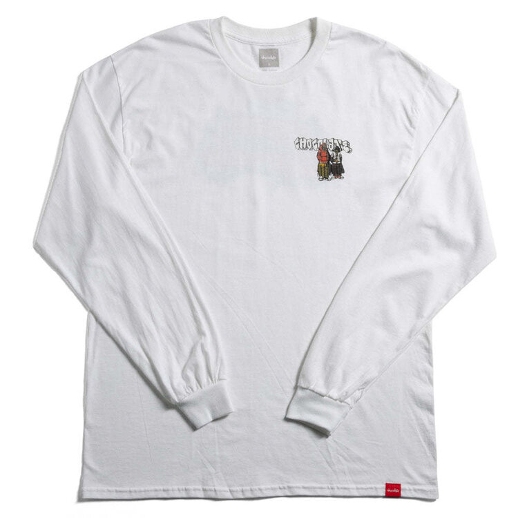 Chocolate Chocolate Fiends L/S Tee | White
