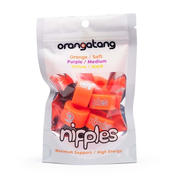 Orangatang Orangatang Nipples Bushings Set | Orange