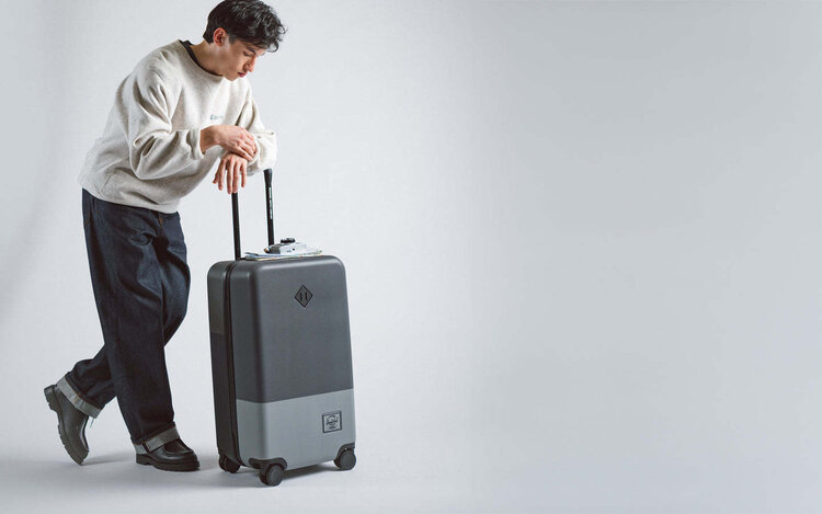Herschel Herschel Heritage Hardshell Medium Luggage | Blocked Grey