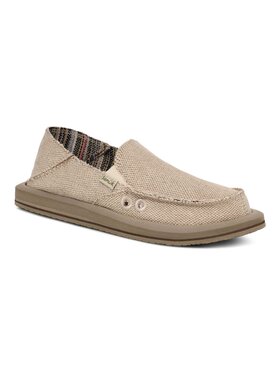 Sanuk Sanuk Donna Hemp 2 Tone (Womens) | Natural