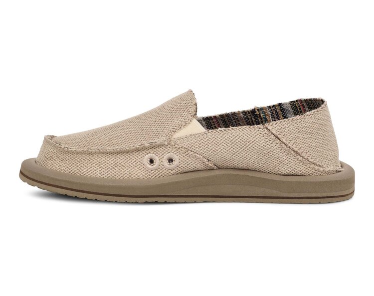 Sanuk Sanuk Donna Hemp 2 Tone (Womens) | Natural