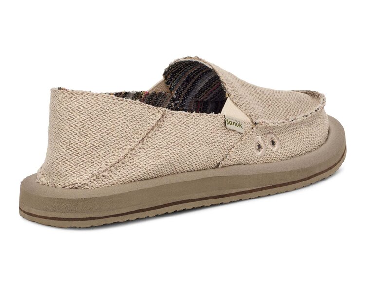 Sanuk Sanuk Donna Hemp 2 Tone (Womens) | Natural