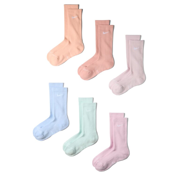 Nike SB Nike Sb Everyday Elevated Crew Sock-6Pk (Unisex) | Multi -Pastel