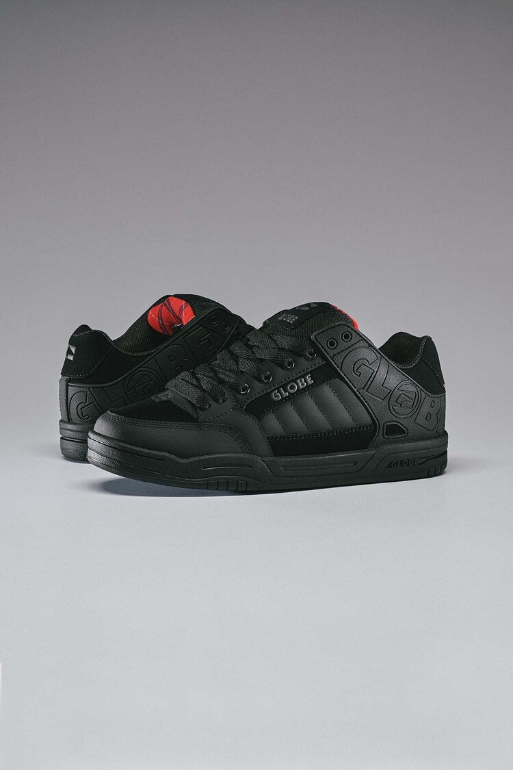 Globe Globe Tilt (Mens) | Black/Red/Tartan